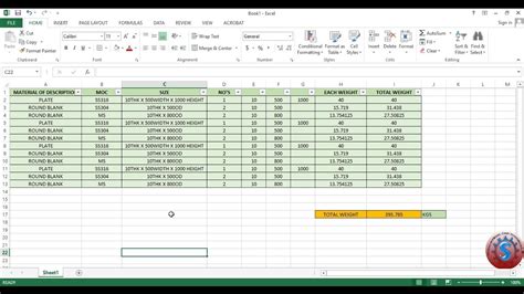 sheet metal weight calculator excel|plate weight calculator in kg.